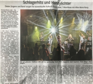 Dieter Jürgens & Band - we rock durmersheim - 3p producstions